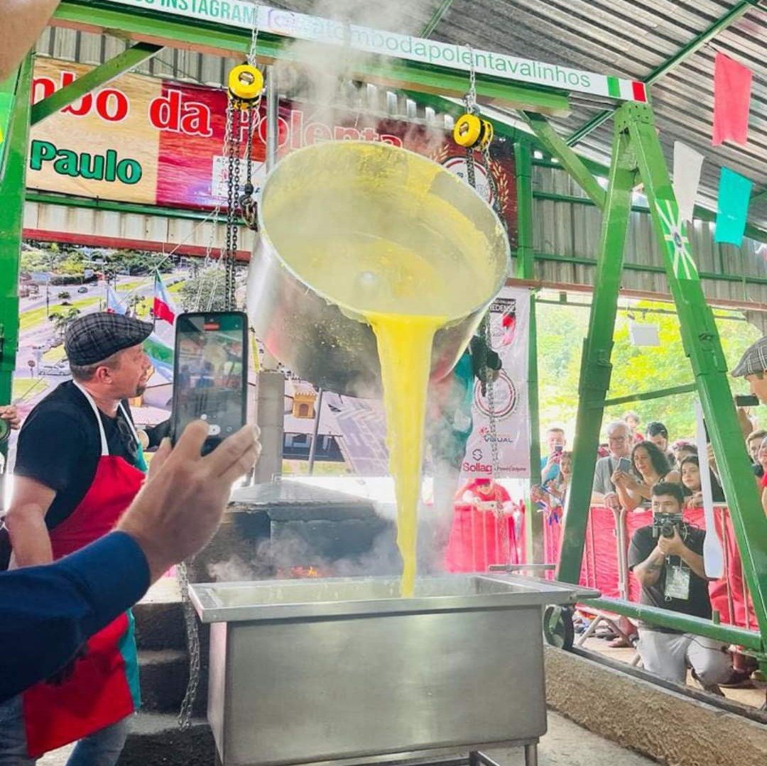 Festa de Sant'Ana em Vinhedo terá "Tombo da Polenta" neste domingo