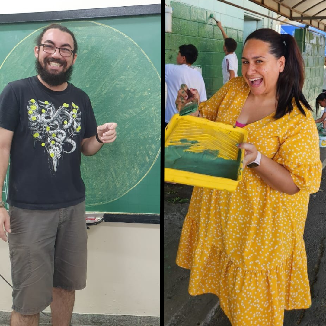 Professores de Vinhedo, Diego e Joana se destacam em premiação nacional